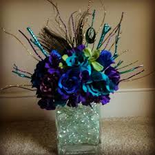 Pin By Justimaginebyk On Gallery For Sale Peacock Centerpieces Peacock Wedding Theme Wedding Centerpieces