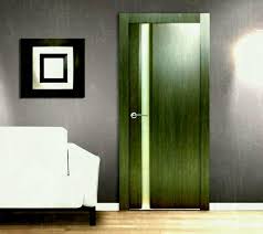Designer jeffrey delvy found french doors from 1870 that were centered on the wall opposite the bathtub, reflected in the mirror. Wooden Modern Bedroom Doors Design