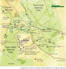 East africa tourist map uganda rwanda kenya and tanzania. Tsavo West National Park National Parks National Park