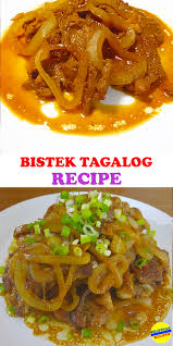 Bistek Tagalog Recipe Recipe Recipes Food Bistek Recipe