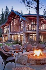 Ski Chic Mountain Retreat Erre Designs Dream House Exterior House Exterior Log Homes
