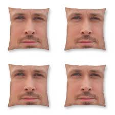 Gosling-Conjunto Fronha Quadrada de 4, Gosling, Face Printing, poliéster  padrão, Zip Decor, fronha, Home Capa de Almofada, 45cm, 18 Polegada