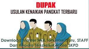 Bagi pns guru daftar usulan penilaian angka kredit merupakan sesuatu yang harus dipenuhi demi persyaratan kenaikan pangkat. Download Aplikasi Master Pak Tahunan Guru Staff Dan Kepala Sekolah Kepala Skpd Mudah Dan Valid Up Date 2019 Aneka Pendidikan