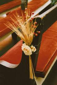 Get everything you need for throwing a perfect outdoor country wedding, from diy projects to decorations, planning advice, and more! 60 Rustic Wheat Wedding Ideas Wedding Aisle Decorations Wheat Wedding Church Wedding Decorations