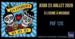 Concerts gratuitsdu 2 juillet au 28 août, la halle de la machine renouvelle les soirées halle night long pour une troisième édition : Los Fastidios A L Usine A Musique 03 03 2021 Toulouse Midi Pyrenees Frankreich Concerts Metal Event Kalender