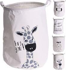 A new design laundry bag for kids! Folding Laundry Bag Storage Basket 50x40cm Collapsible Linen Basket Toy Box Ebay