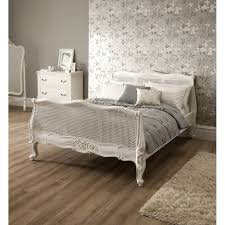 Rattan Sleigh Antique French Style Bed White Wicker Bedroom Furniture Wicker Bedroom Furniture Bedroom Furniture Uk