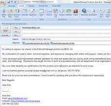 Then click on message at the top left of the screen or click on file, new, message. 6 Easy Steps For Emailing A Resume And Cover Letter Cover Letter For Resume Email Cover Letter Application Cover Letter