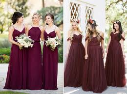 Choisir sa robe de mariée en vente ou en location. Robe De Demoiselle D Honneur Couleur Bordeaux De Luxe Et De L Elegance A Fleur De Peau Blog Officiel De Robespourmariage Fr