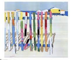 Rainbow Beach 1977 By Dan Poole Poster Print Rainbow Beach Dan Poole Prints