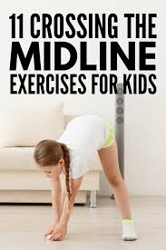 Ot At Home 11 Crossing The Midline Exercises For Kids Occupational Therapy Kids Exercise For Kids Motor Skills Activities