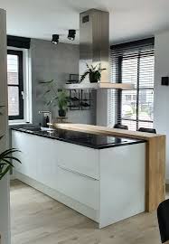 leuke bar tussen woonkamer en keuken bar keuken keuken interieur keuken ontwerp