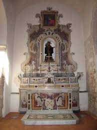 Statua san pasquale baylon 13 cm in resina. Barletta Chiesa Di Sant Andrea 1532 Altare Di S Pasquale Baylon Statua Xviii Sec In Alto S Andrea Scuola Cesare Fracanzano Mapio Net