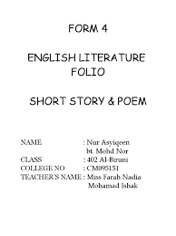 At the end of the story, hsu didn't show up instead of ordering two soldiers to bring the parcel and the container oil to her that eventually broke her heart which had already filled with expectation. English Literature Form 4 Folio Writers Decision Making