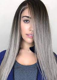 If You Wanna Make You Long Hair Looks Modern And Eye Catching Then You Must See Here Our Most Stylish Hair Colors Hair Styles Long Hair Styles Grey Hair Color