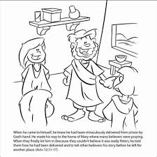 The tow disciples looked right at the man. Peter And John Coloring Pages Learny Kids