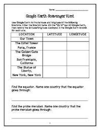 This Activity Is Used To Teach Students How To Use Google Earth Students Are Asked To Social Studies Middle School Teaching Geography 6th Grade Social Studies