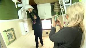 You would enter through the attic and climb the stairs to the ground floor. Brighton Welcome To The Upside Down House Bbc News
