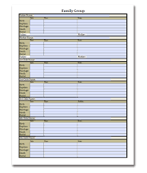 genealogy forms bundle