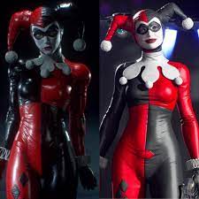 Harley Quinn's classic outfit in Arkham Knight vs Suicide Squad:Kill the  Justice League : r batman