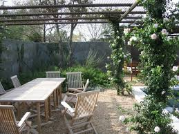 Garden Walls And Shade Structures Shelter The Garden From Harsh Midday Sun Photograph By Christine Ten Eyck Patio Garden Design Shade Structure Shade Garden