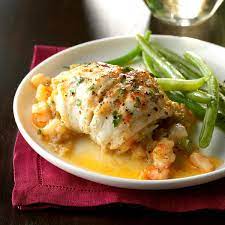 Flounder With Shrimp Stuffing Recipe Flounder Recipes Fish Recipes Seafood Recipes