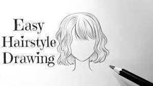 I use my hero academia boku no hero. How To Draw A Girl Hair Hairstyles Easy Drawing Cute Hairs Hairstyle With Pencil For Beginners Youtube