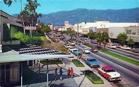 Lake Avenue Pasadena California 1950s Pasadena California California Postcard Pasadena