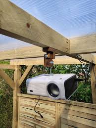 Shop star wars death star pro galaxy projector silver at best buy. Diy Projector Holder To Outdoor Garden Cinema 9gag