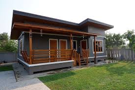 บ านโมเด ร นผสมงานไม สวย ขนาด 2 ห องนอน งบก อสร าง 7 แสนกว าบาท ด ไอเด ย บ าน ร ปแบบบ าน บ านโมเด ร น ออกแบบบ าน