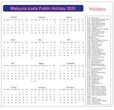 2021 qld public holidays are those days when the public serving institutions of the state remain off such as banks, schools, government offices, and since these institutions affect the whole economy of the state therefore you must be having the proper knowledge of these holidays in year 2021. Kuala Lumpur Public Holidays 2020 Kuala Lumpur Holiday Calendar