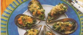 Les Moules Farcies De Bouzigues Recettes D Hubert Moules Farcies Moules Alimentation
