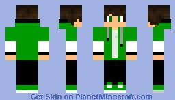 Ariomnas mc original blue cool boy skin. Green Edition For Boys Minecraft Skin