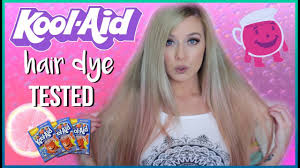 It doesn't contain any type of chemicals which normal hair dyes or colors contain. Diy Kool Aid Hair Dye Tested Youtube