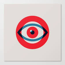 Buy Eye Logo Canvas Print By Original7art Worldwide Shipping Available At Society6 Com Just One Of Millions Of High Qualit Eye Logo Art Logo Pop Art Pictures