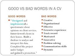 Resume Examples Good And Bad Resume Templates Good Resume Examples Resume Examples Federal Resume