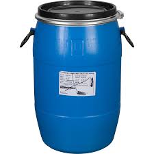 Maybe you would like to learn more about one of these? 13 Gallon Blue Plastic Drum Reconditioned Cover W Lever Lock Ring Closure
