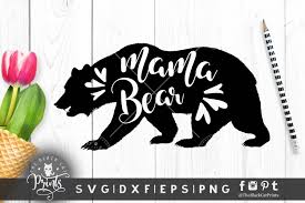 Download Mama Bear Svg Dxf Png Eps Theblackcatprints