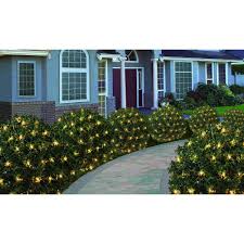 Shop outdoor icicle lights, lighted mailbox swag and more from walmart, target, pottery barn and wayfair. 200ct Holiday Time Clear High Density Net Christmas Lights Walmart Com Walmart Com