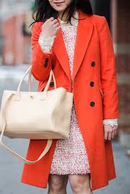 Find items at up to 70% off retail prices. Radiant Orange J Crew Double Breasted Topcoat In Wool Cashmere Elle Blogs
