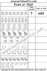 Numbers Even Odd Free Printable Worksheets Worksheetfun