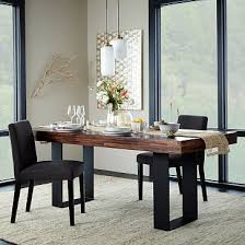 Harper & bright designs 6 piece dining table set,wooden dining table set with bench and 4 dining chairs with cushion, kitchen table set for 6,retro style, gray. Staggered Wood Dining Table Wood Dining Table Dinning Room Tables Dining Room Table