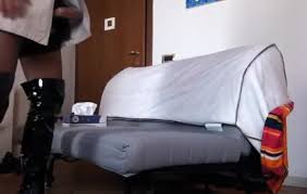 Tina nylons tan stockings and heels. Lady F Sofa In Boots And Stockings Biguz Net