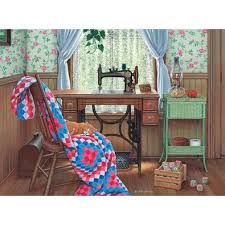 Bits And Pieces Jigsaw Puzzles Australia Sewing Corner 300 Large Piece Jigsaw Puzzle Bits And Pieces Art Painting Art Quilts Larger Piece Jigsaw Puzzles
