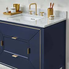 Navy blue bathroom vanity cabinet. 30 Most Navy Blue Bathroom Vanities You Shouldn T Miss
