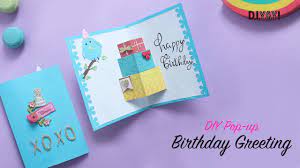It was such a satisfying feeling to make handmade birthday cards with. Diy Pop Up Birthday Card Handmade Card Diy Greeting Card Youtube