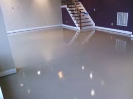 There's no need for a primer coat, and you can paint over previously painted floors. Basement Floor Paint And Epoxy Provides Surface Protection And A Decorative Finish Che Basement Flooring Waterproof Painting Basement Floors Basement Flooring