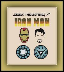 This tutorial is ideal for beginners and shows all the basic ways add a personal touch and make custom made cross stitch pattern with names and alphabets. Patreon Only Iron Man Cross Stitch Pattern Logo Set Cross Stitch Quest