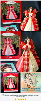 1997 Holiday Barbie Hallmark Ornament 5th Holiday Barbie Etsy In 2020 Barbie Christmas Ornaments Holiday Barbie Hallmark Ornaments