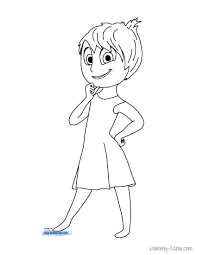 Disney S Inside Out Trailer Coloring Pages Inside Out Coloring Pages Disney Coloring Pages Coloring Pages
